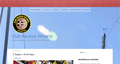 Desktop Screenshot of clubnauticovictoria.org